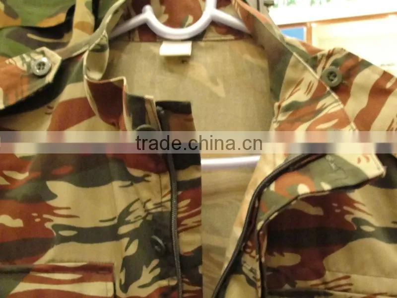 France Camouflage BDU Military Uniform