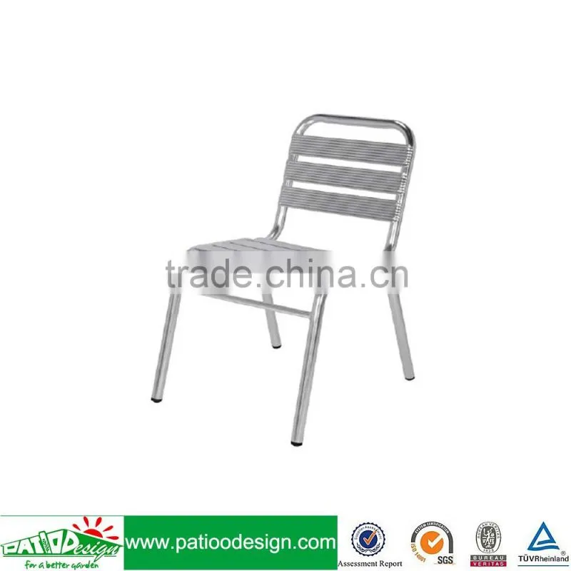 All Weather Aluminum Frame Chair with Durawood Seat & Back