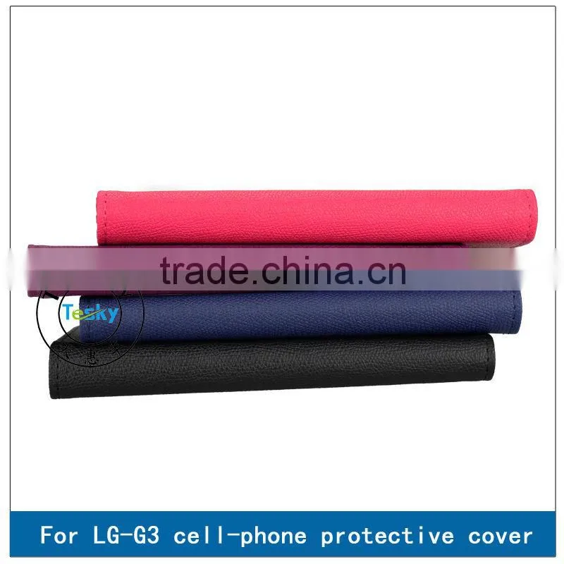 MODEST LUXURY SHOCKPROOF POCKET COVER CASE FOR LG G3,NAVY BLUE PROTECTIVE COVER
