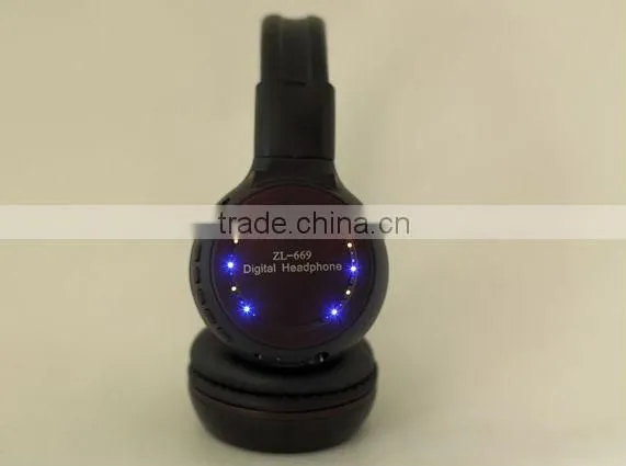 mp3 player wireless headphone ZL-669
