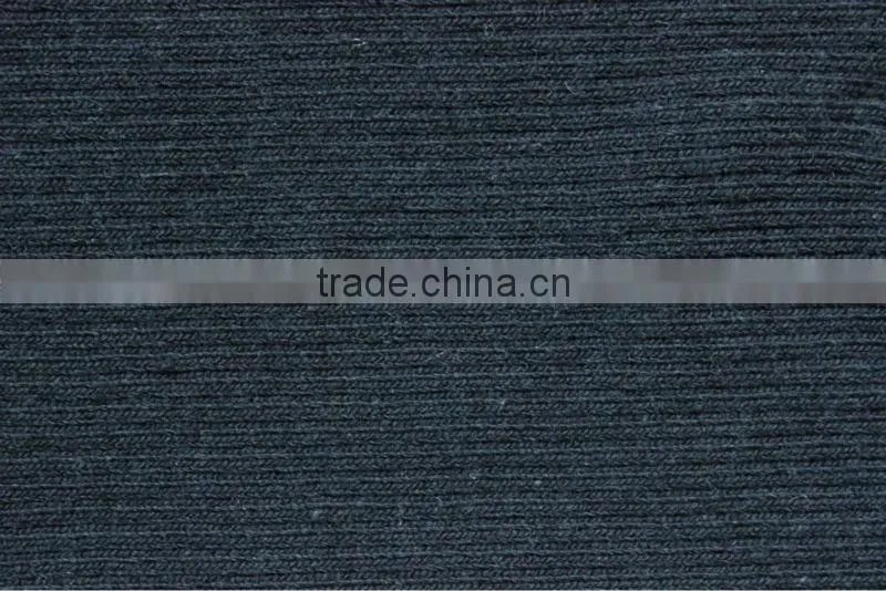 Flat knitting machine cotton spandex rib