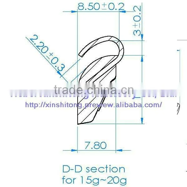 zinc alloy wheel weights