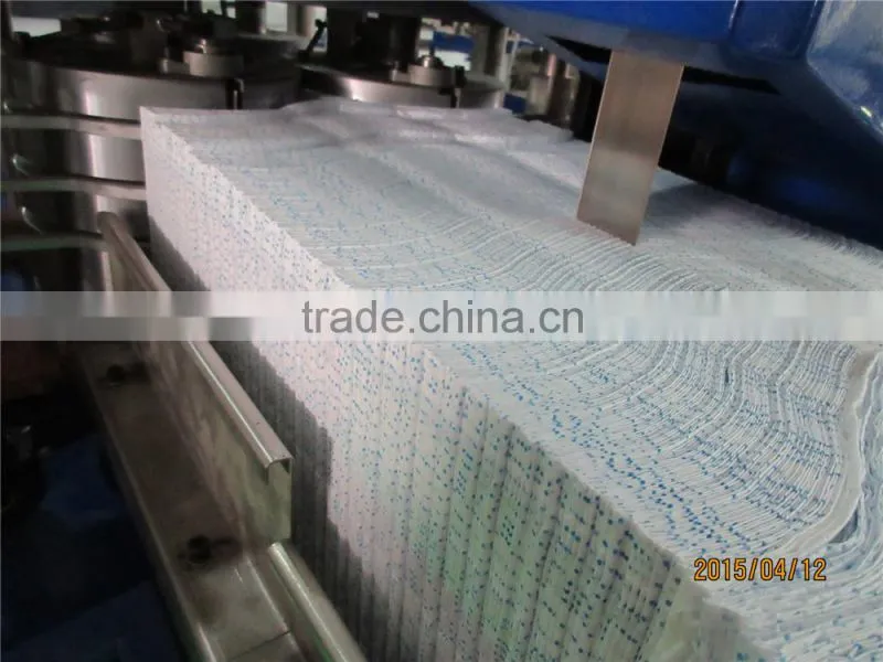 HX-330 Napkin tissue paper folding production machine