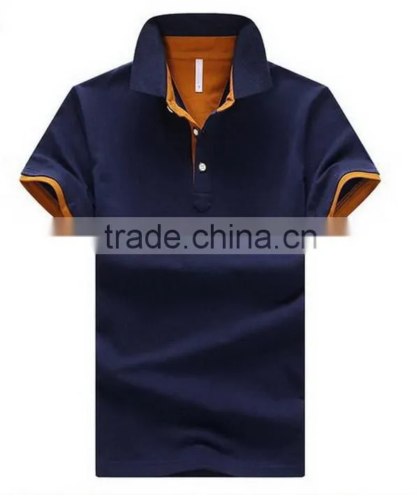 New new coming striped men's two color polo shirts