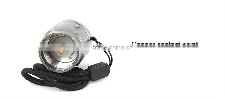GOREAD Y9 High bright rechargeable tactical 10W XML T6 LED flashlight