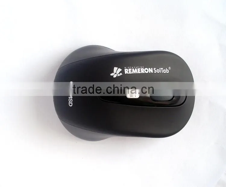 Cheap model 2.4G cordless optical gift mouse with usb mini receiver
