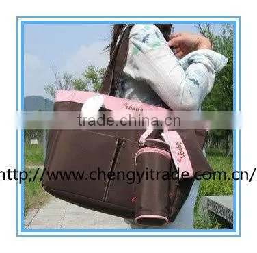 Nice Design Mommy Bag Holding Baby Bag