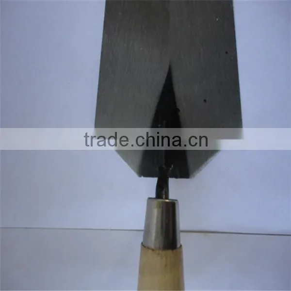 Multi-fuction tools,wooden handle bricklayer trowel,carbon steel blade construction tools