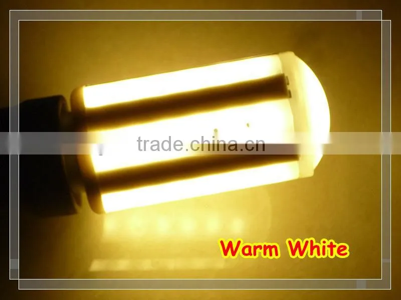 220V E27 42 LED SMD Corn Bulb 10W Warm White Lamp 230V