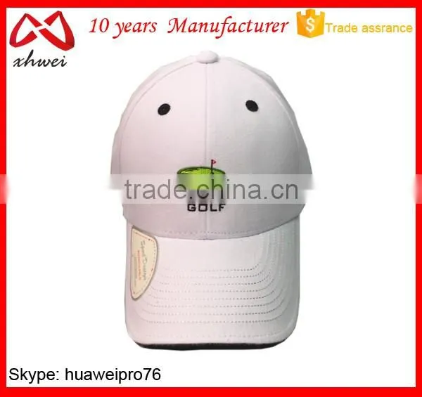 Adult Age Group Baseball Cap Hat Embroidery Pattern Style 6 Panel Golf Hat Made in China
