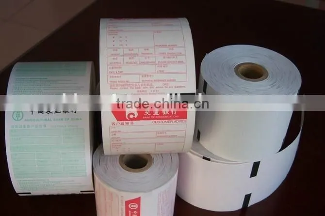 Bizsoft 57x50mm single cash register paper for supermarket