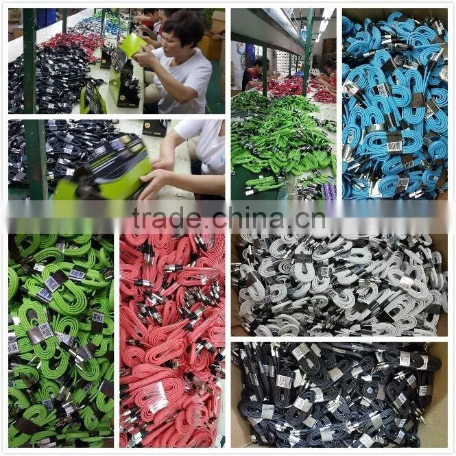 Colorful Micro USB Cable Fast Charge 5V2A cord Quick Data Sync for Android Mobile Phone Samsung