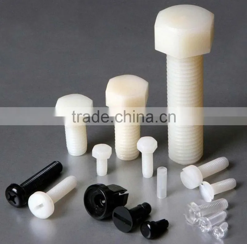 HDPE UPE PP POM Plastic Washer Machine Screw