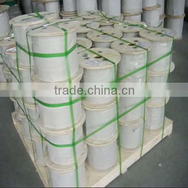 3mm 304 PVC Coated Stainless steel wire rope / steel cable