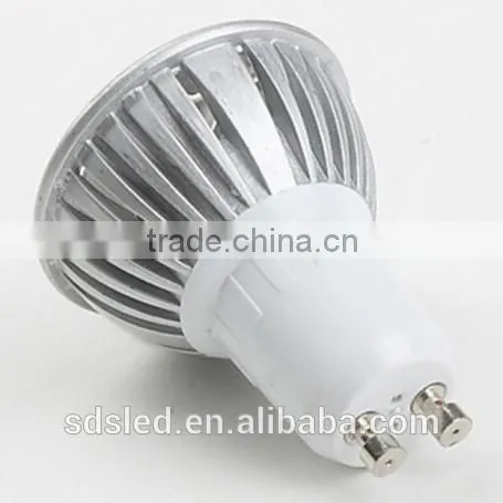 LED spotlight 3W Cool White led spotlight GU10 high power spot light