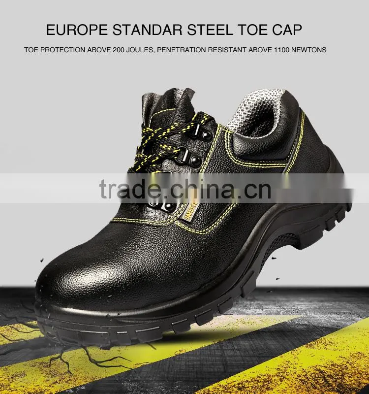 Hot sales cheapest men's steel toe safety footwear