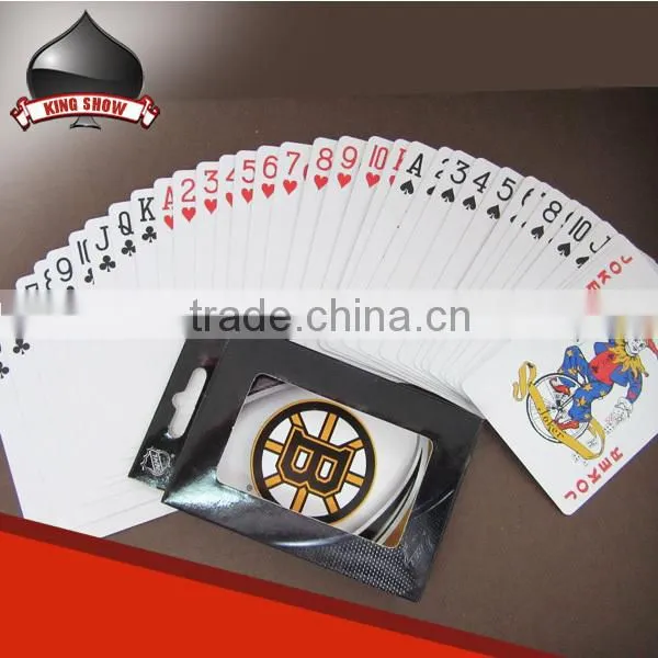 plastic paper deck of cards custom for wholesale