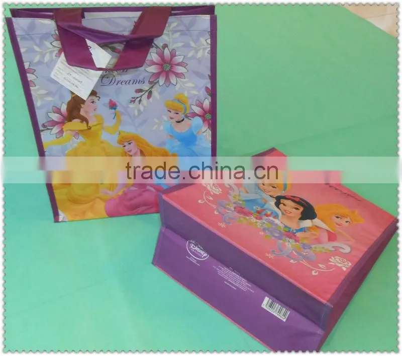 ZH1014P carton disney shopping bag