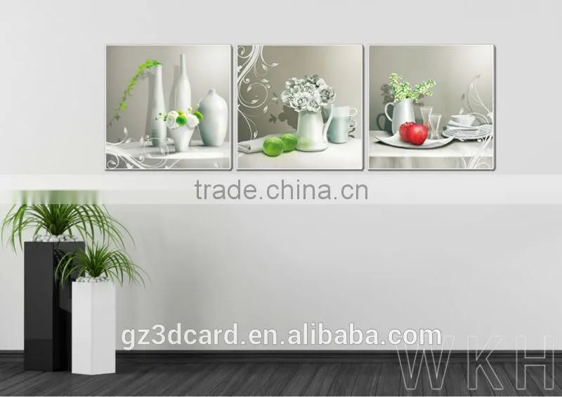 New Material PET 1.5mm No Frame Picture Decoration Images Changing Wolf 3D Picture