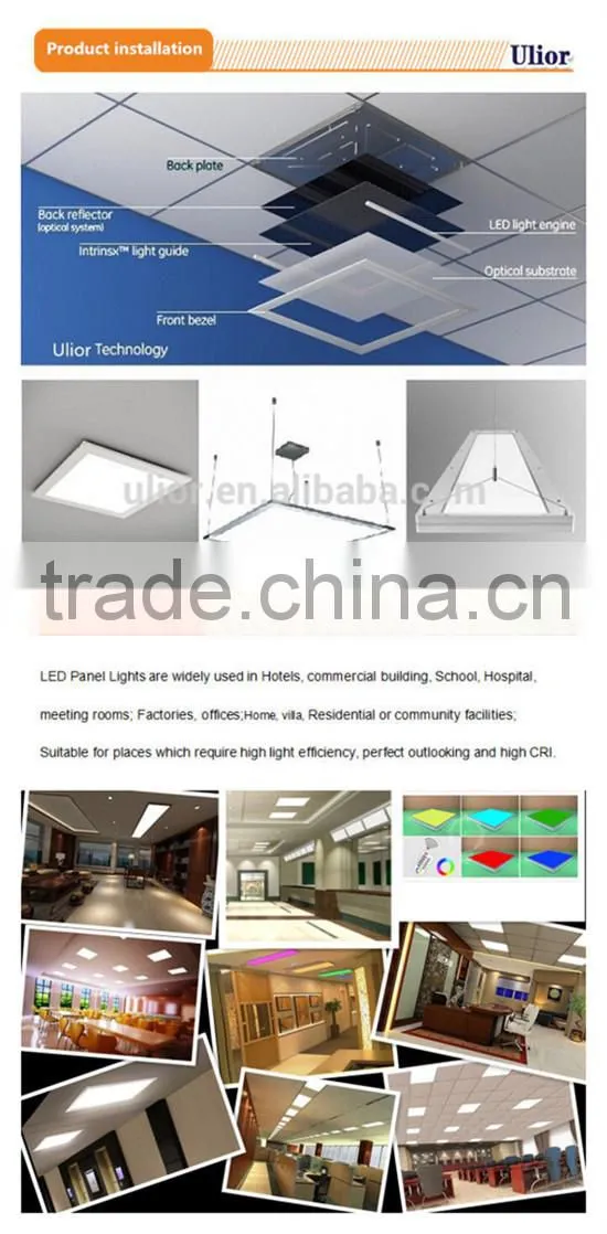 2016 innovative product 4x1 flat led panel light