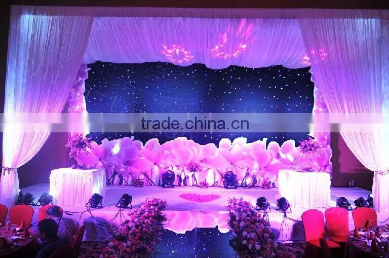 hot starry sky lighting fiber optic led star curtain