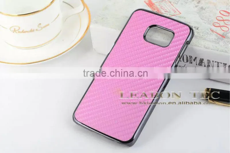 carbon fiber Alibaba wholesale PC phone case for Samsung Galaxy S6