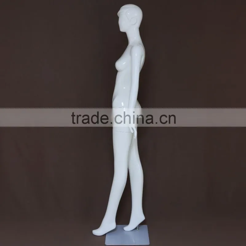 Attractive full body white chrome mannequins female mannequin wholesale