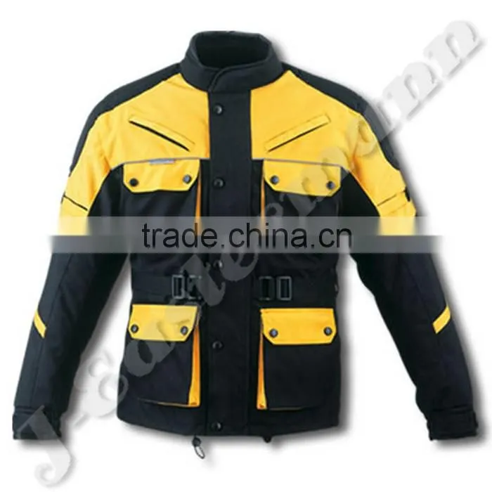 Mens Cordura Motorbike Touring Jacket, 100% Waterproof Cordura Jacket, Mens Motorbike Textile Jacket