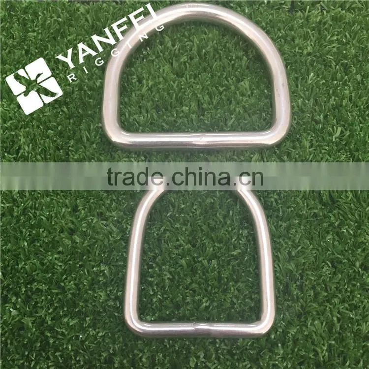 Stainless steel Welded D Ring for bags manufacturer