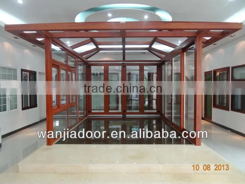 Foshan wanjia factory sunrooms glass houses