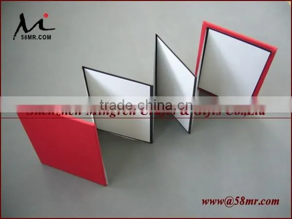 Mini Leather Peel and Stick Photo Album Holder Folio