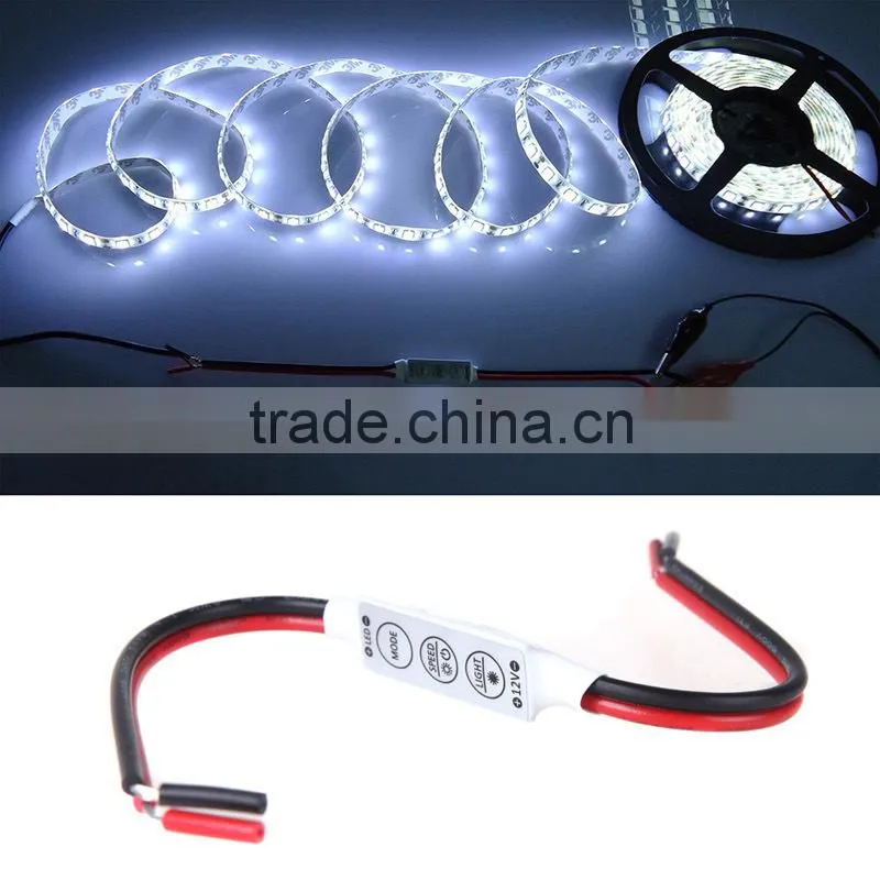 Mini LED Single Color Controller 3 Key LED Dimmer 12V for SMD5050 3528 LED Light Strip