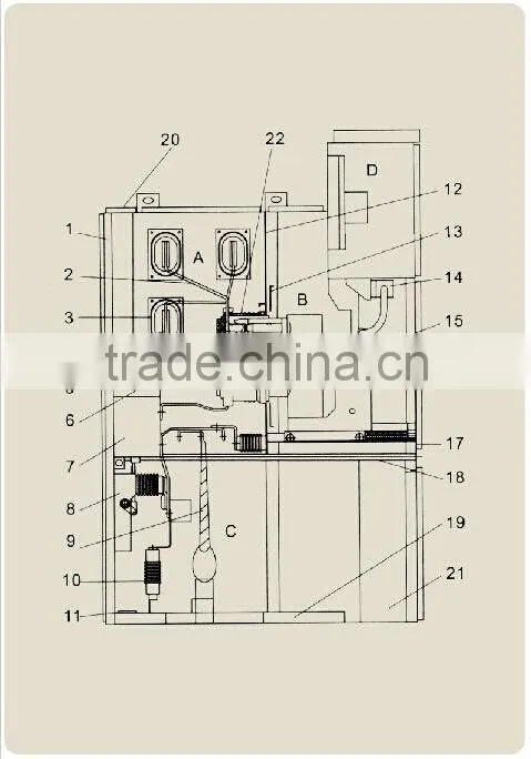 KYN28A-12 outdoor switchgear 12kv switchgear 33kv switchgear