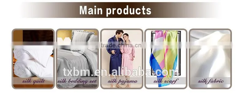 100% silk bedding set with jacquard design