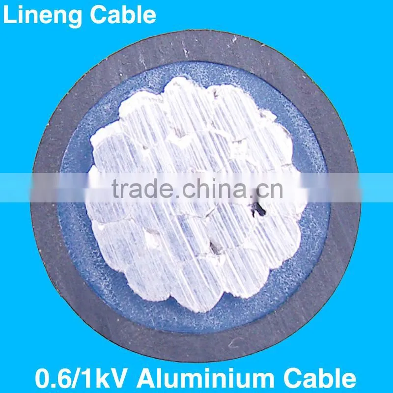 Hebei Lineng Low Voltage 1 Core Aluminum 150mm Cable