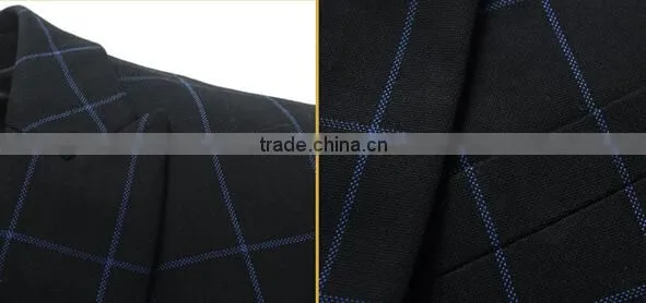 Fashion Checked Wedding Party Dresses For Men