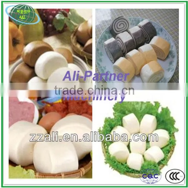 Ali-partner machinery square steamed bread machine factory price
