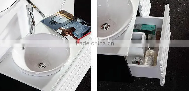 ROCH 8014 Best Price Used Hotel Furniture Upper Basin Bathroom Cabinet