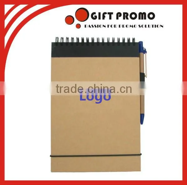 Advertising Printed Planner Spiral Notebook With Pen