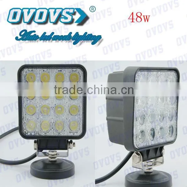 Best seller. 48w led work light 12v driving light for jeep, boat, atv, suv, 4x4 off road