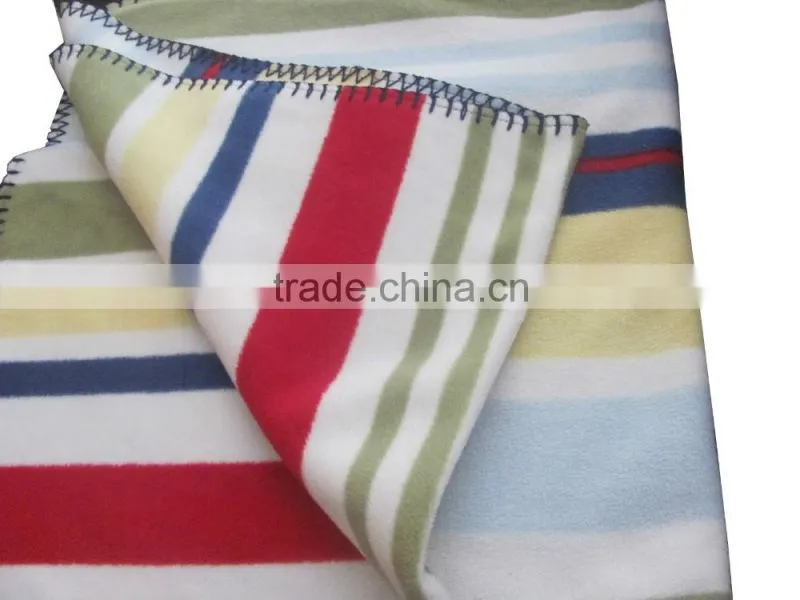 sightly Promotion striated figure Printed Polar Fleece Blanket