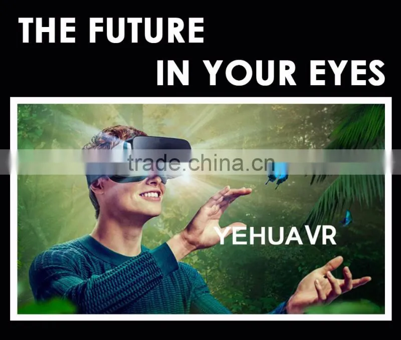 2016 virtual reality goggles oculus rift VR box 2.0 3d VR headset/glasses for 3.5'-6' smartphone