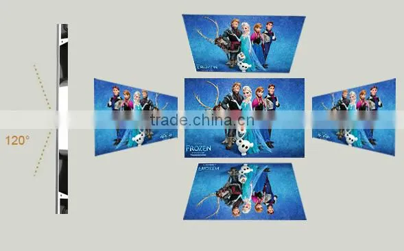 Outdoor / indoor Mobile Commercial LED Panel Screen Display Advertising Billboard Trailer