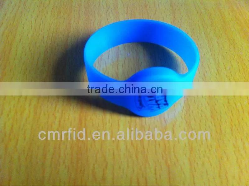 New style personal nfc custom woven nylon wristband for events