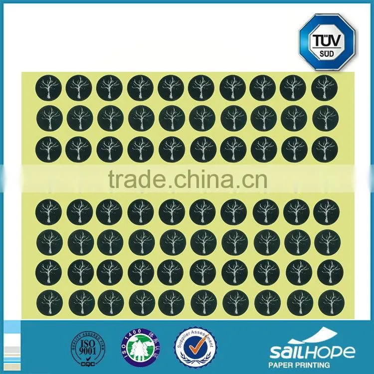 Customized new coming printing adhesive private sticker