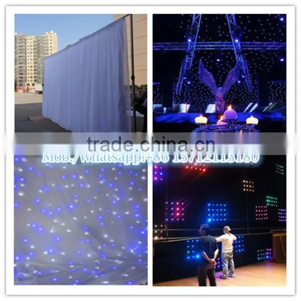 Event party curtain led lights curtain led display