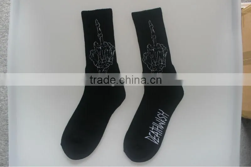 Hot Sale Fancy Custom Adult Men Gender Sole Terry Socks