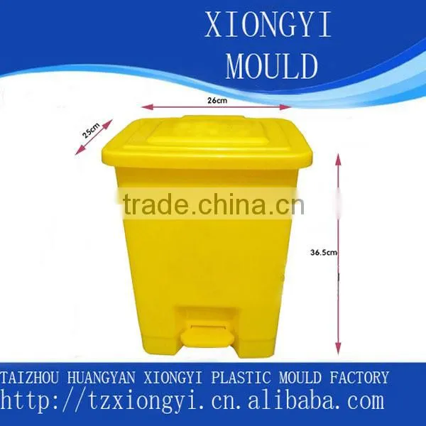custom EU standard injection plastic toilet pail mold manufacturer
