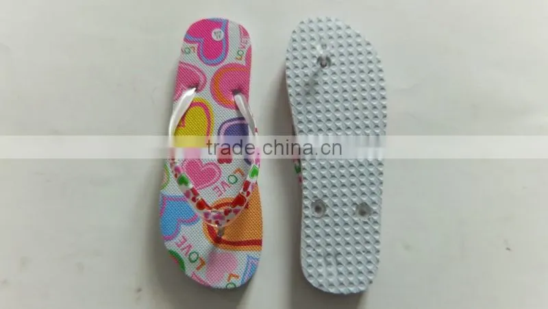 pvc slippers new design slippers flip flop for woman