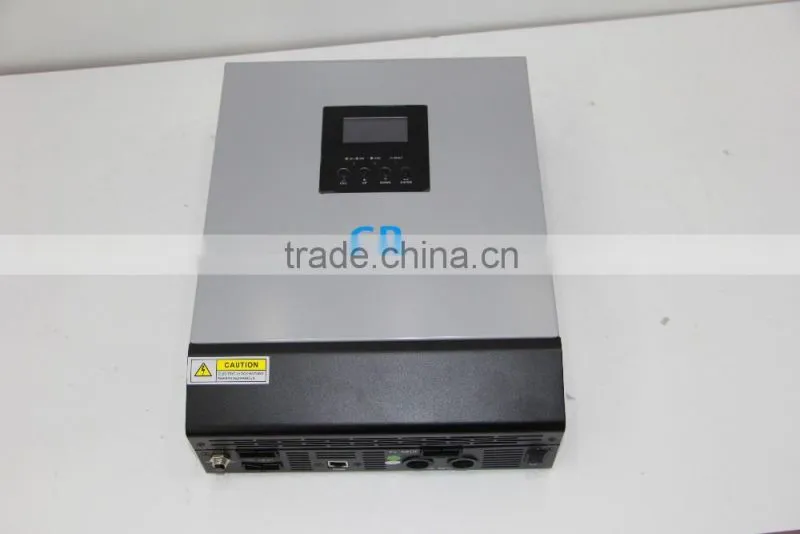 GP Inverter 1kva/800W pure sine wave inverter hybrid solar inverter with built-in mppt charge controller